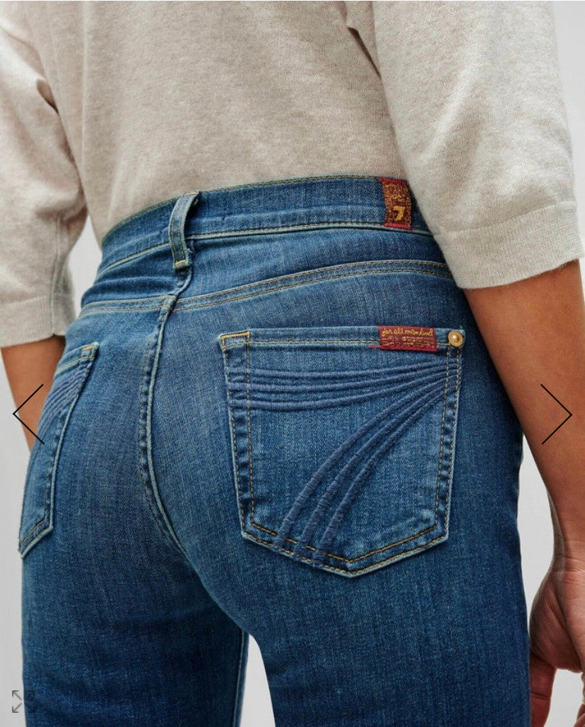 Jeans MR1 New Dark, Women’s 7 for all mankind Long 7U451912 (EXCHANGE ONLY)