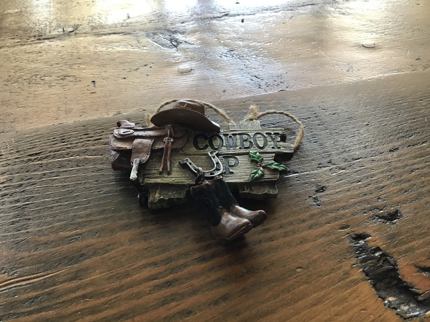 Christmas ornaments Ganz. MX147834 cowboy up