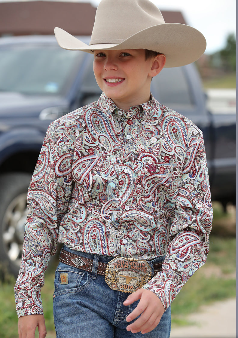Shirts kid’s Cinch Boy’s or Toddler Long Sleeve MTW7061289 MTW7060289