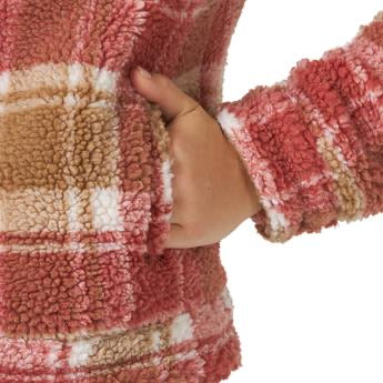 Outerwear Women’s Wrangler Retro Plaid Sherpa Jacket LWJ326E