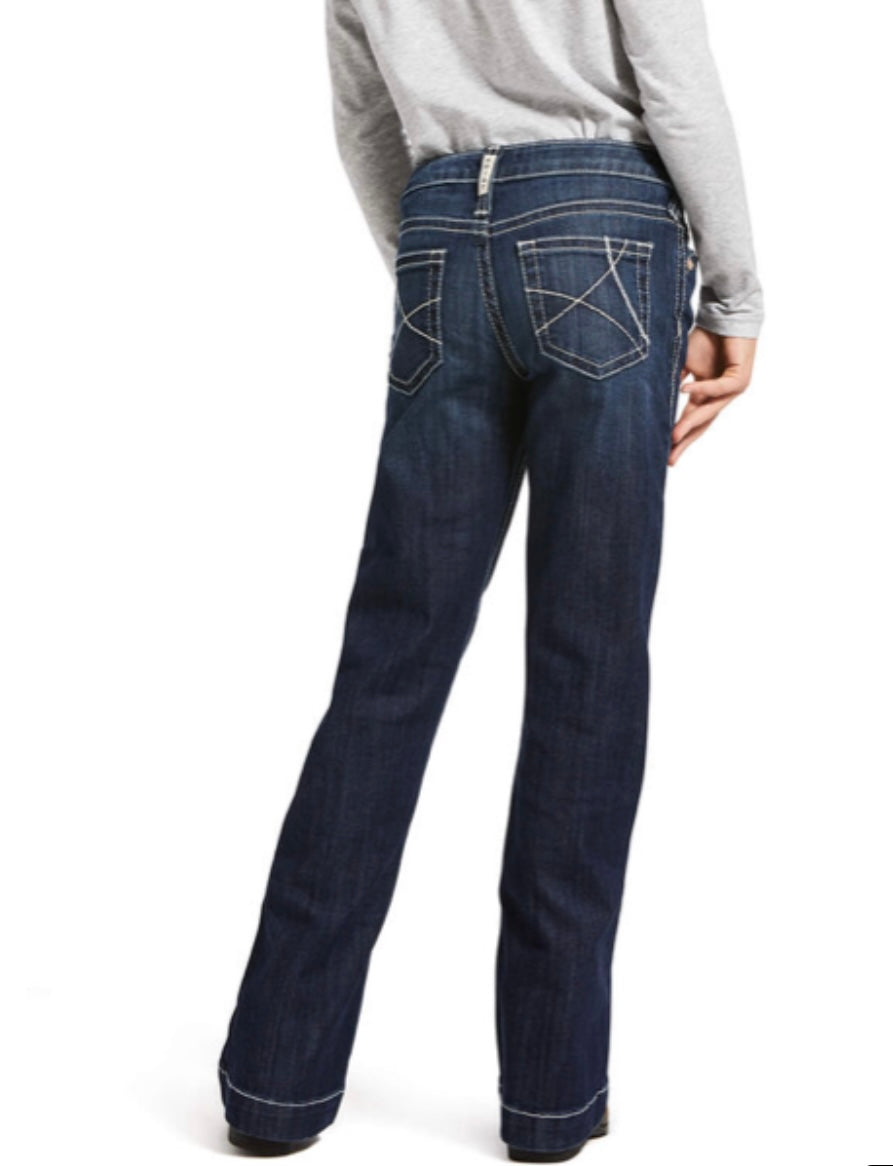 Jeans Girl’s Ariat trousers 10032311 FDKU-EE Ella Wide leg trouser.Color:Naomi.