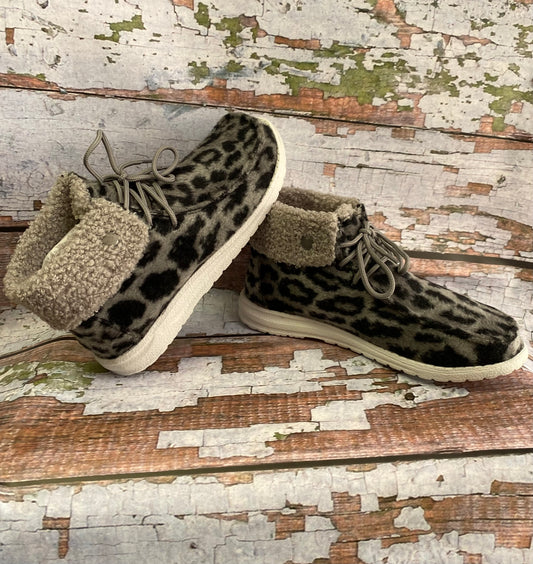 Women’s Shoes ODION 15 taupe leopard GJSP0108-967
