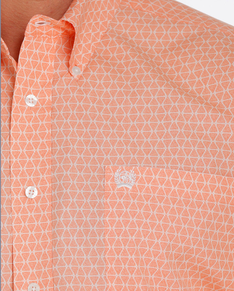 Shirts Men’s Cinch Coral Button Up MTW1105386