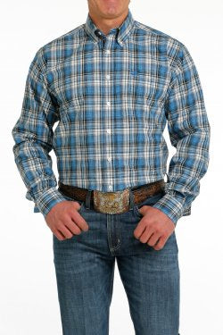 Shirts Men’s Cinch Plaid Long Sleeve MTW1105514