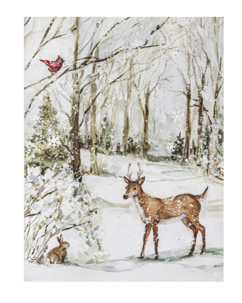 Giftware Snowy Scene Light Up Wall MX185465 Decor MX185465