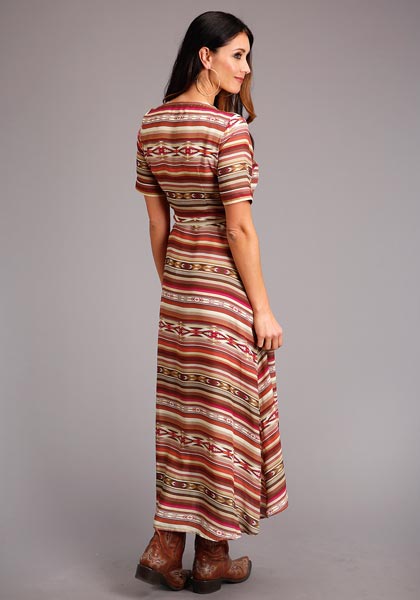 Dresses Women’s Stetson Pink Aztec Wrap 11-057-0590-2001