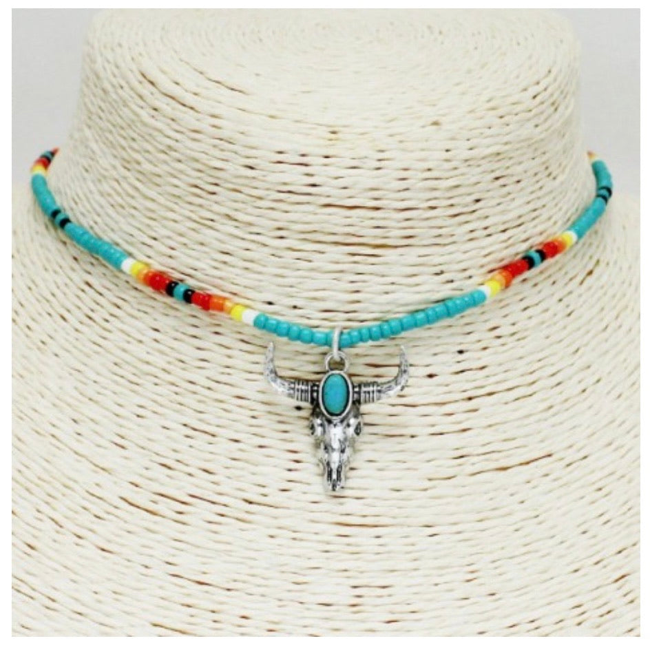 Beaded Choker Necklaces / beaded necklace