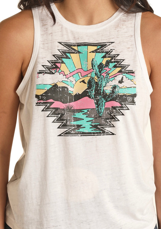 Shirt Women’s Rock&Roll Graphic Tank RRWT20R0YQ