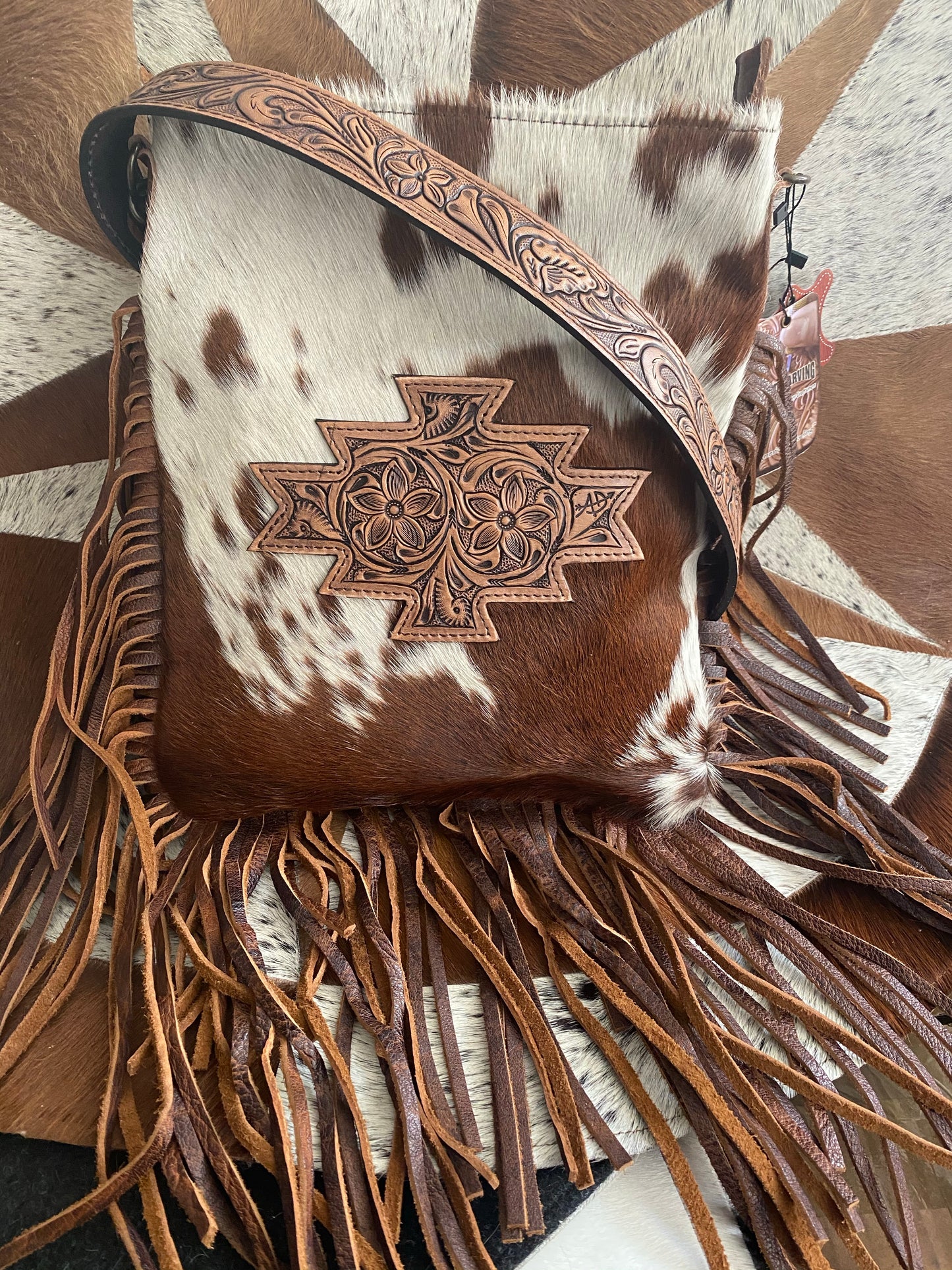 Purses Bags American Darling ADBGS192BRWBR