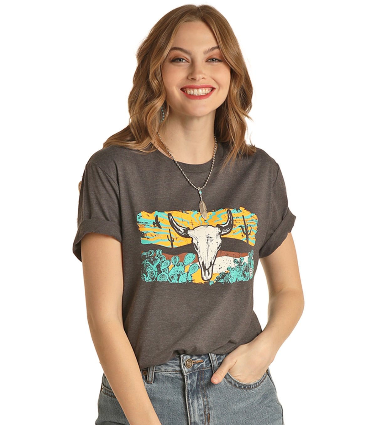 Shirts Men’s Women’s Rock&Roll Graphic Tee RRUT21R062