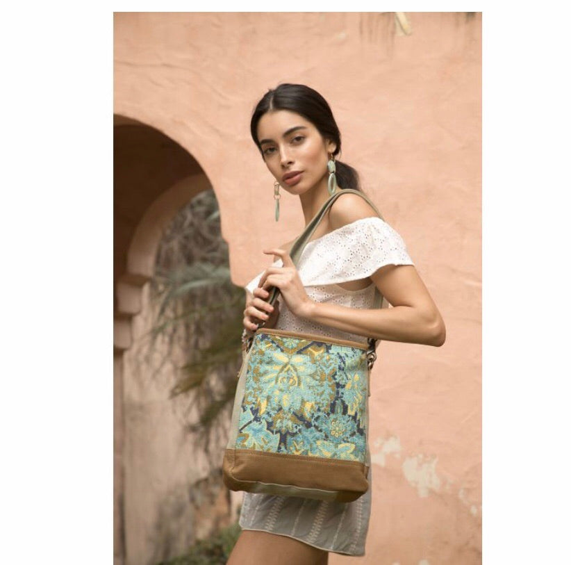 Purse Myra Bag AQUA TRAIL SHOULDER BAG S-2031