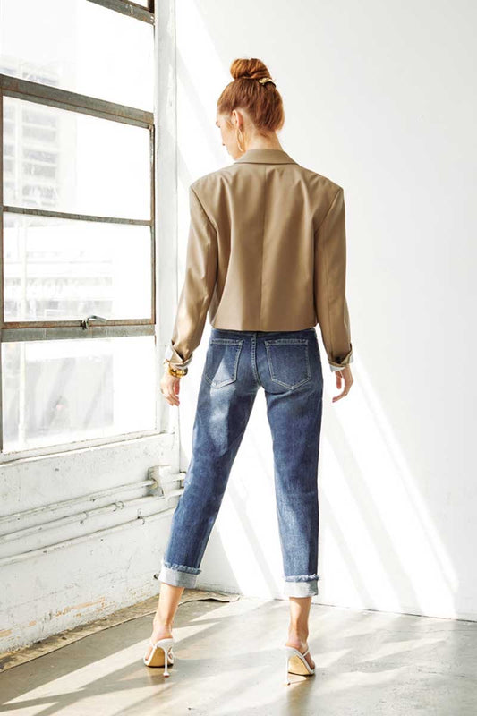 Jeans Women’s KanCan MidRise Slim Boyfriend Jeans KC8652D