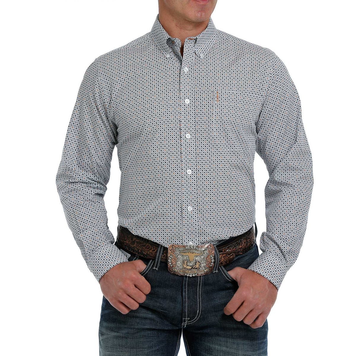 Shirts Men’s Cinch Long Sleeve Button Up MTW1347018