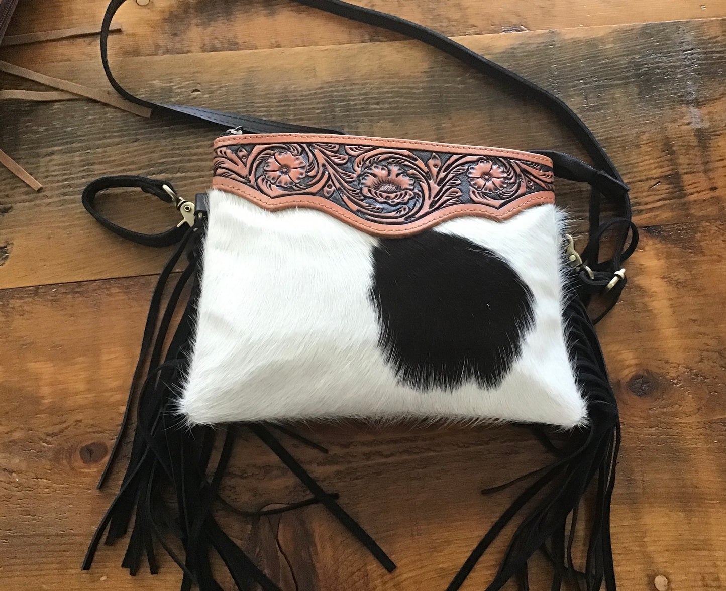 Purses Bags American Darling ADBG402TAWFRNG OR ADBG402BKWFRNG