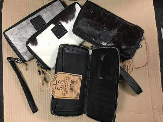 Wallet Cowhide Rosa Wallet STS63563 Multi Colors