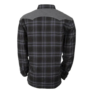 Outerwear Mens STS Logan Charcoal Plaid STS-8148