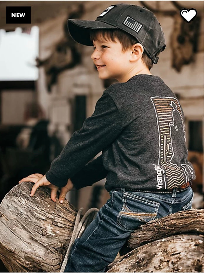Shirt Boy’s Wrangler Long Sleeve 112319270