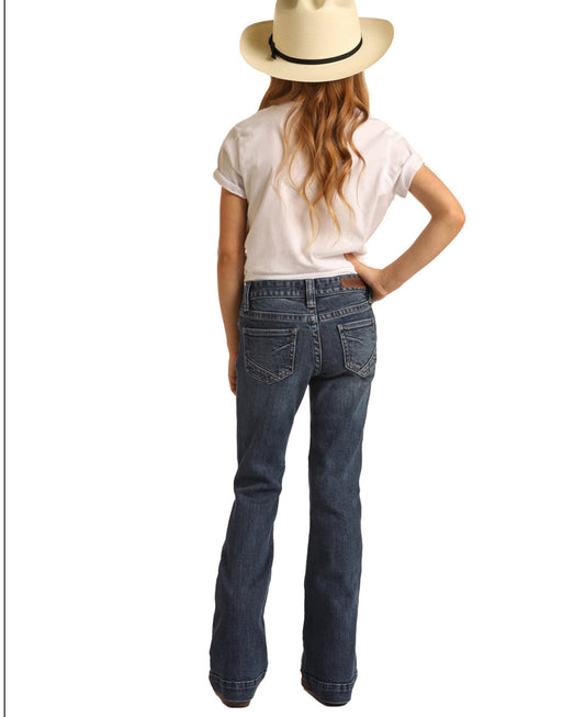 Jeans Kid’s Girls Rock & Roll Denim Trouser G5F3715