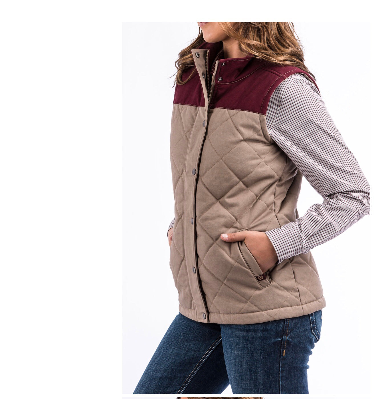Outerwear Women’s Vest Cinch