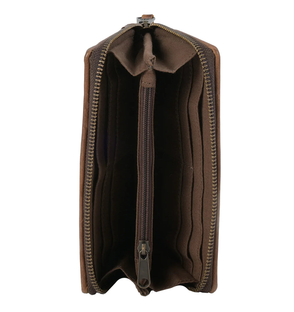 STS Palomino Serape Bifold zip wallet STS60350