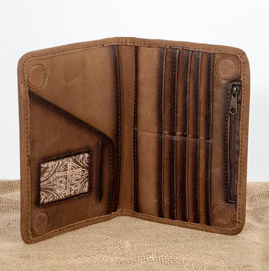 Wallet STS 34050 Brown Magnetic Wallet STS34050