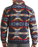 Outerwear Mens Rock&Roll Aztec Bomber Coat