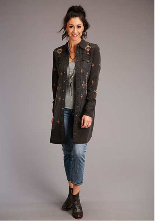 Dresses Women’s Stetson Embroidered Shirt Dress 11-057-0565-6078