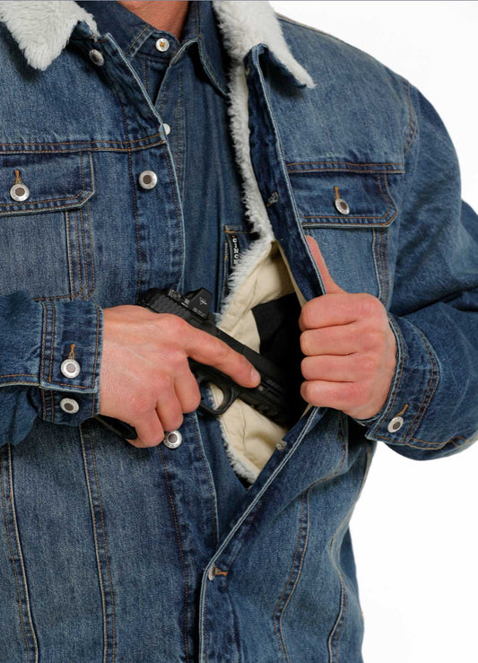 Outerwear Men’s Cinch Denim Jacket MWJ1074006