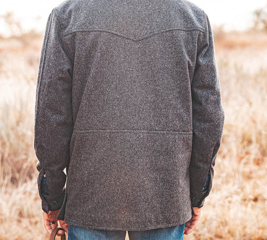 Men’s Smitty Charcoal Wool Jacket Outerwear Men’s STS8151