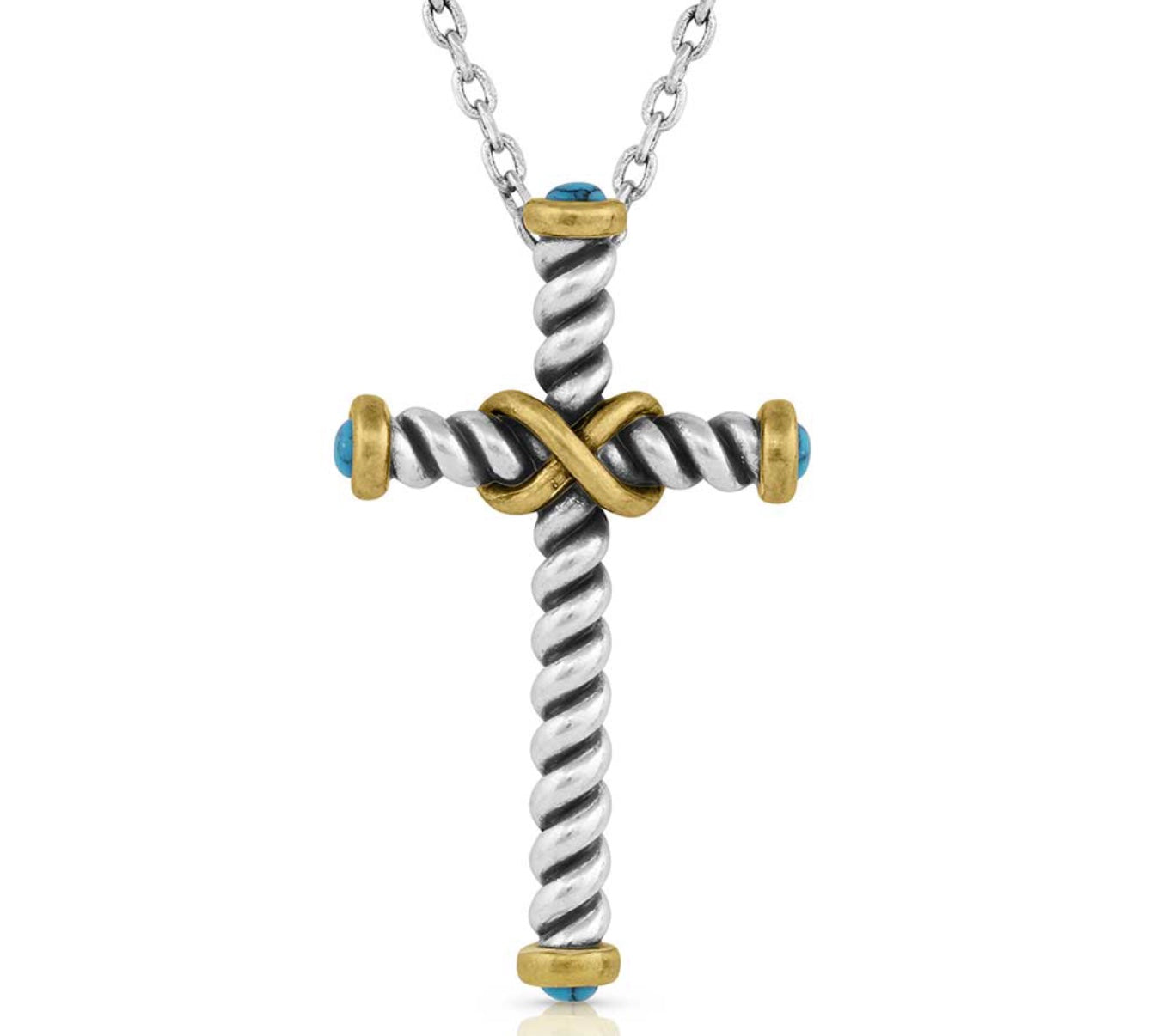 Jewelry Montana Silversmiths Forever Cross NC5328