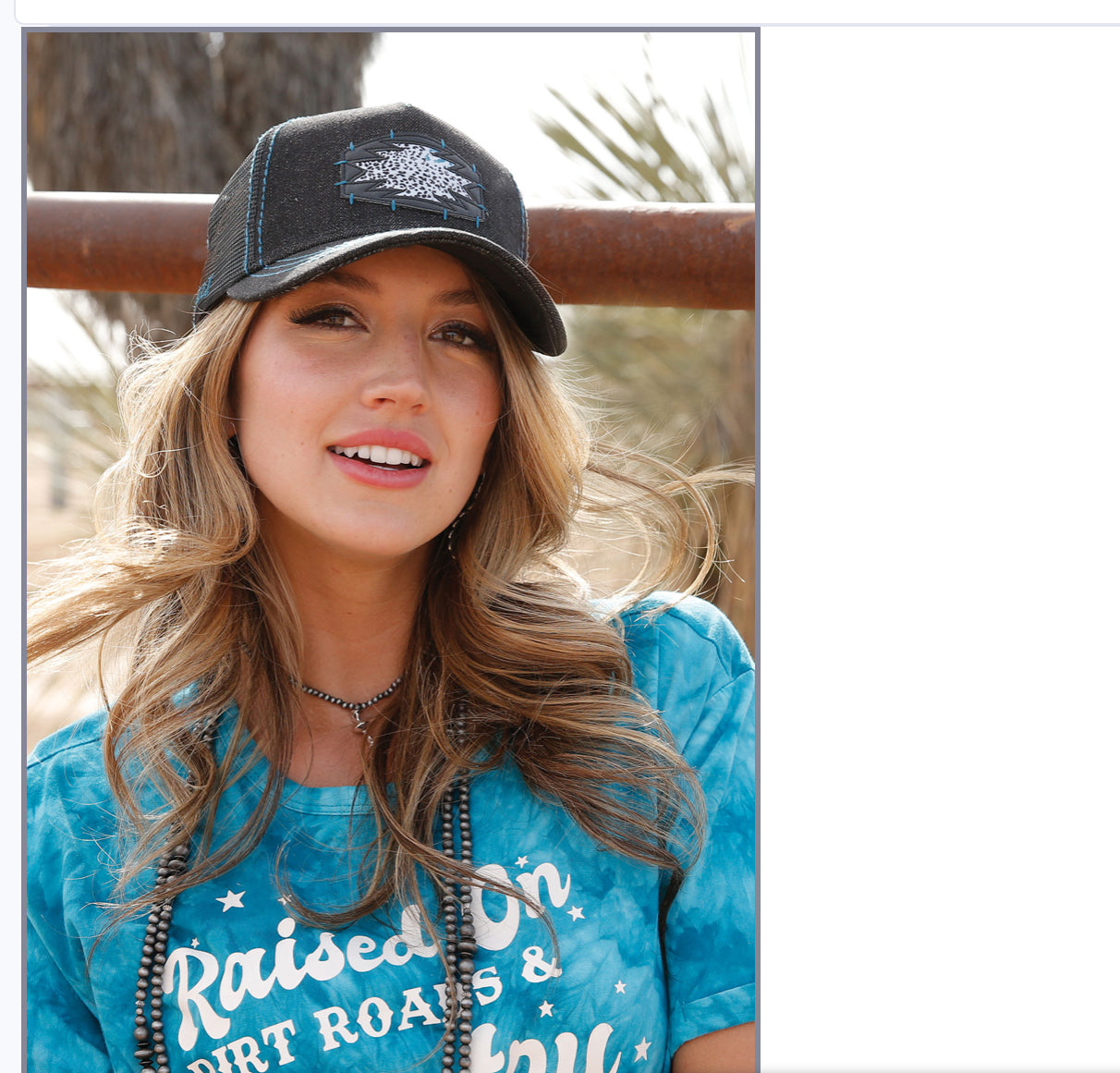 Caps Women’s Trucker Black Aztec Leopard Patch Cruel CC0041021