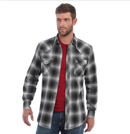 Shirts Men’s Snap Flannels Red, Blue, Grey or green