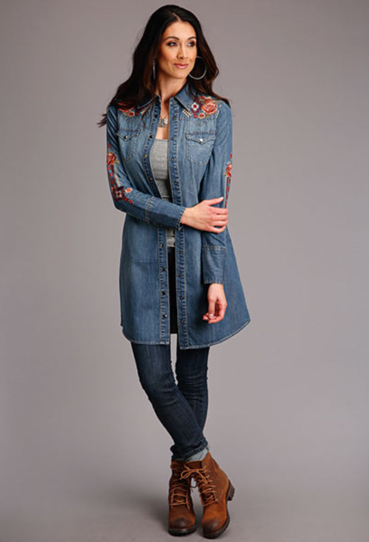 Dresses Women’s Stetson Denim Shirt Dress 11-057-0594-6027
