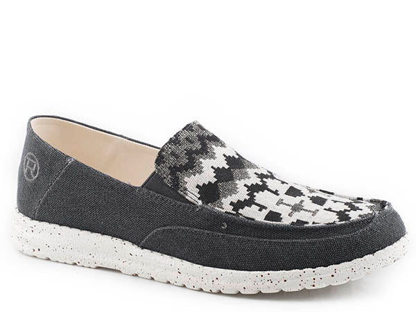 Women’s Shoes Roper Black&white Aztec 09-021-1794-3081