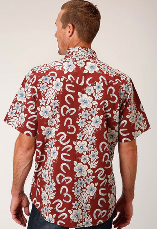 Shirt Men’s Roper Short Sleeve Hawaiian 03-002-0064-0300