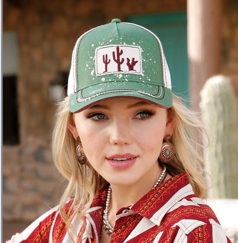 Ball Caps Women’s Cruel Green Cactus CCC0041022