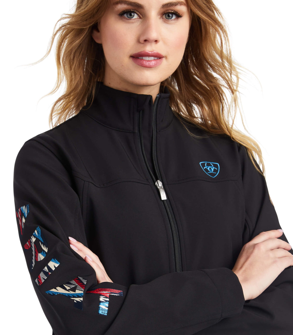 Outerwear Women’s Ariat Team Logo Softshell Chimayo Jacket 10042185