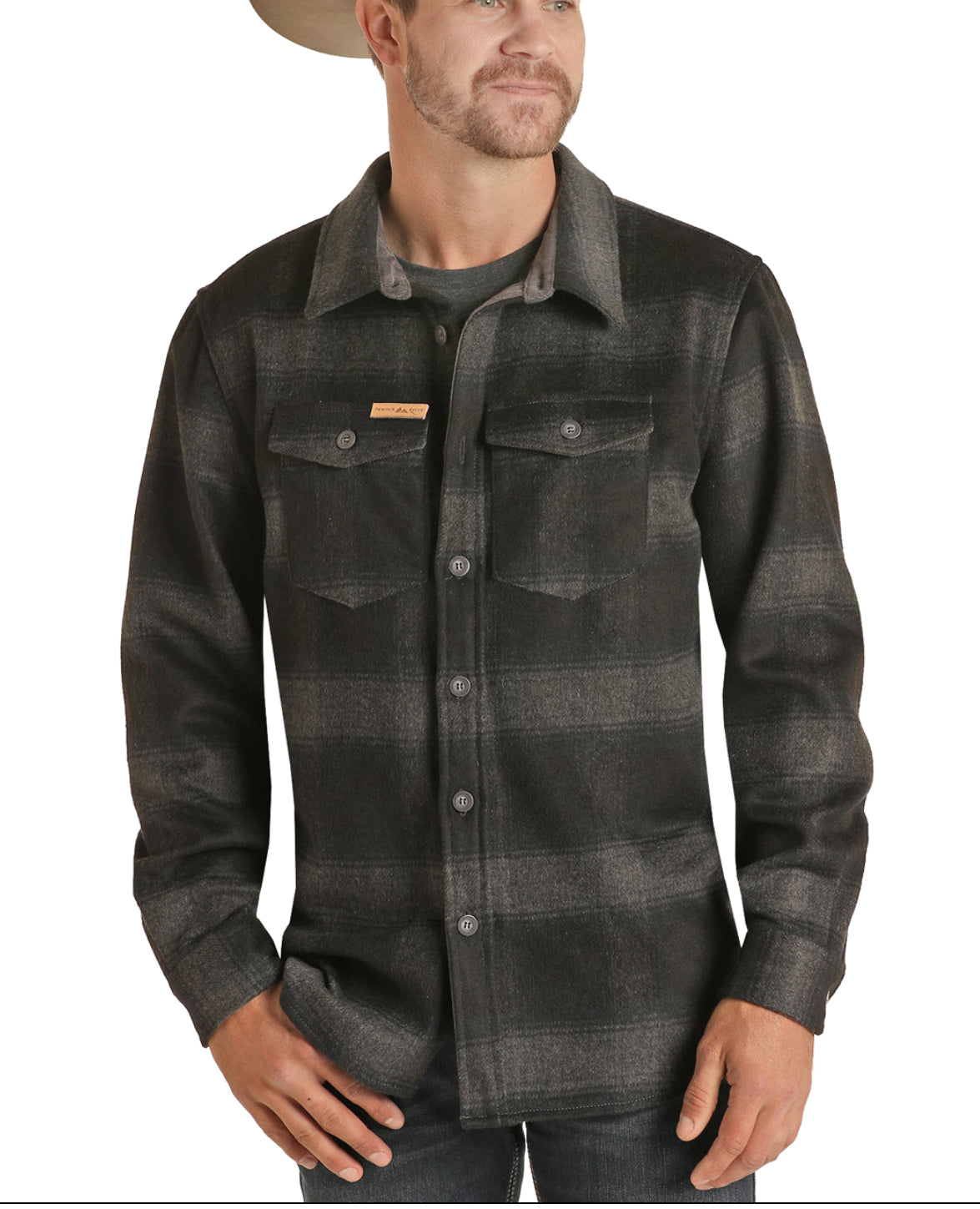 Outerwear Men’s Wool Shirt Jacket PRMO92RZZ4