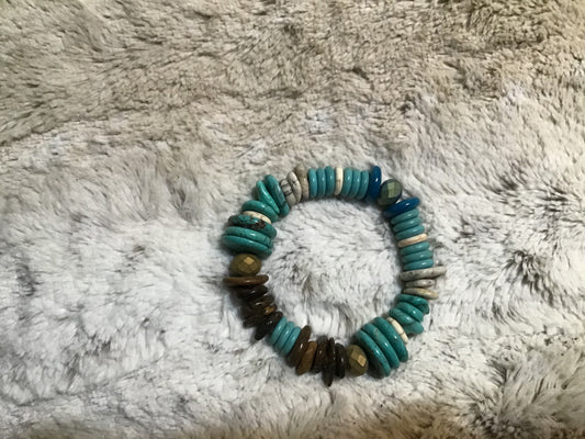 Handmade real stone bracelet