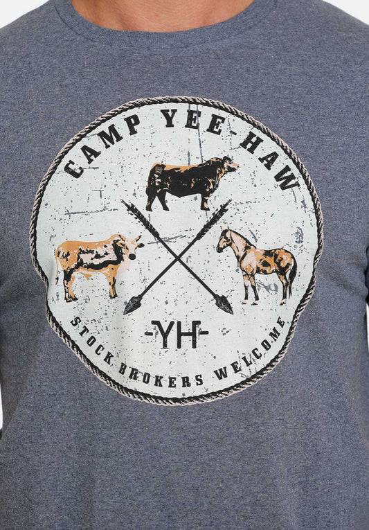 Shirts Men’s Cinch Camp Yee Haw Tee