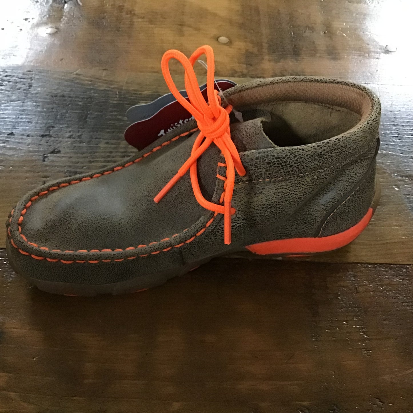 Shoes Kid’s Twisted X Orange YDM0006