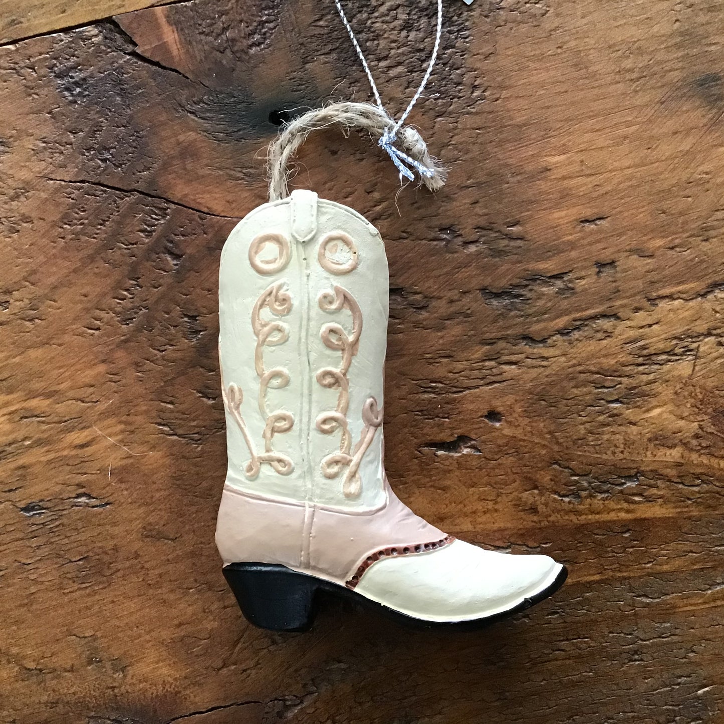 Christmas ornament cowboy boot 953662