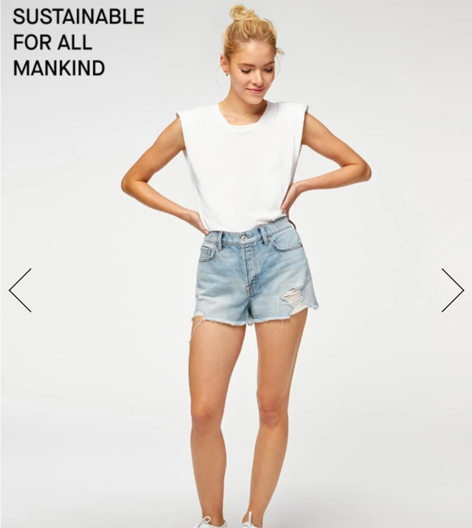 Women’s 7 For All Mankind Monroe (Exchange Only) Cut Off Shorts 7U704451