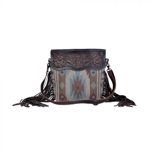 Purses Bags Myra Mercury Hand Tooled Bag S-3386