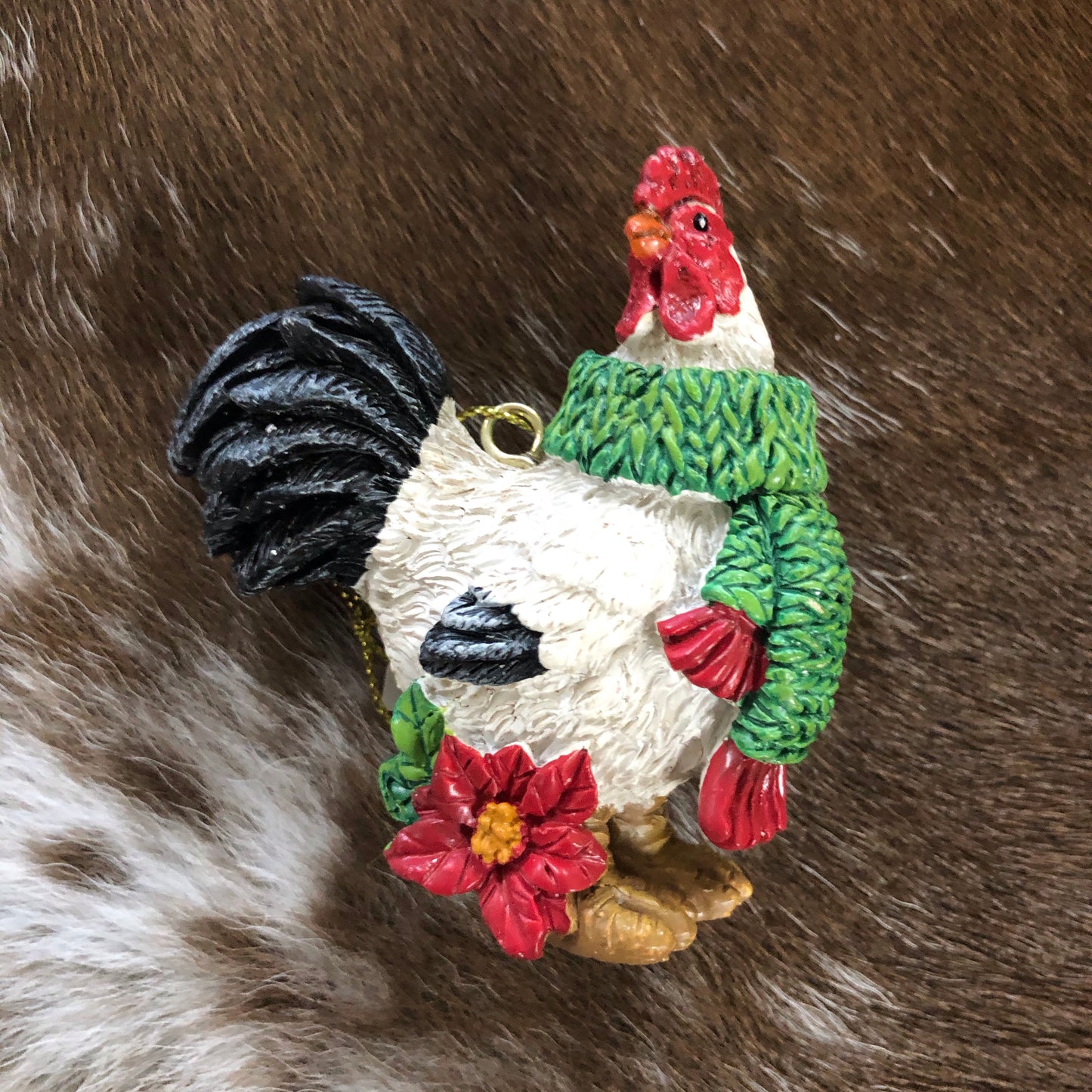 Giftware Barnyard wreath ornament EX29736