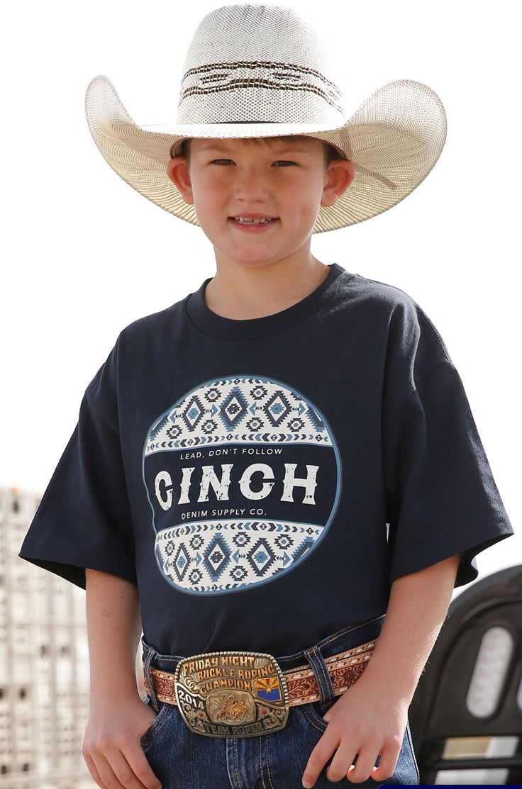 Shirt Boy’s Cinch Navy MTT7670126