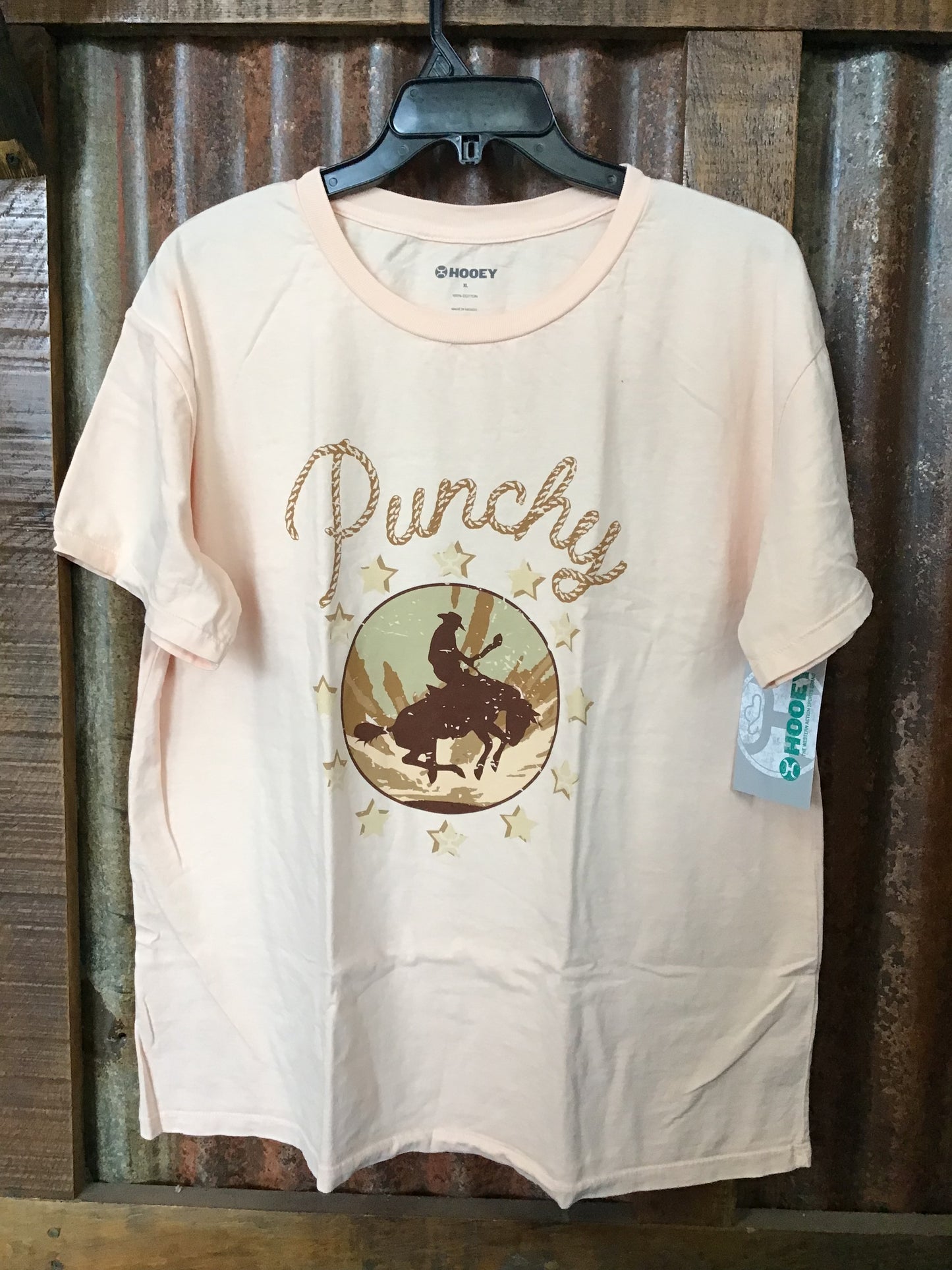 Shirts Women’s Hooey Ladies Crew Neck Short Sleeve HT1640LTPK
