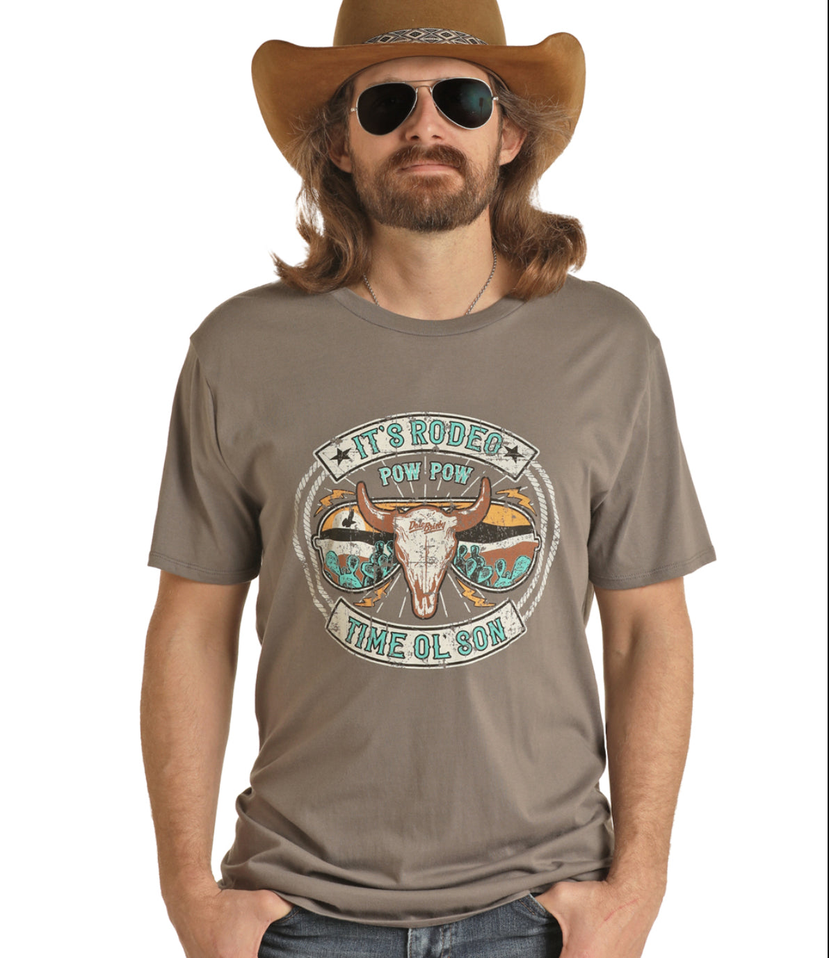 Shirts Men’s Women’s Rock&Roll Dale Brisby Graphic Tee RRUT21R06F