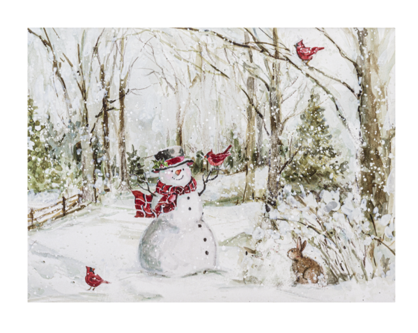 Giftware Snowy Scene Light Up Wall MX185465 Decor MX185465