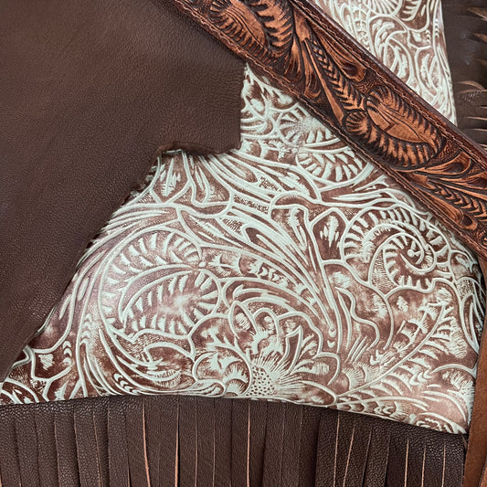 Purses American Darling Tooled Fringe Purse ADBGZ128